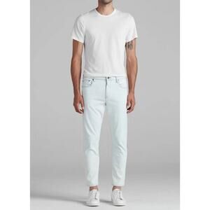 Edwin NWT Maddox Slim Crop Jeans In Outcast Size 38 Denim Mid Rise Stretch